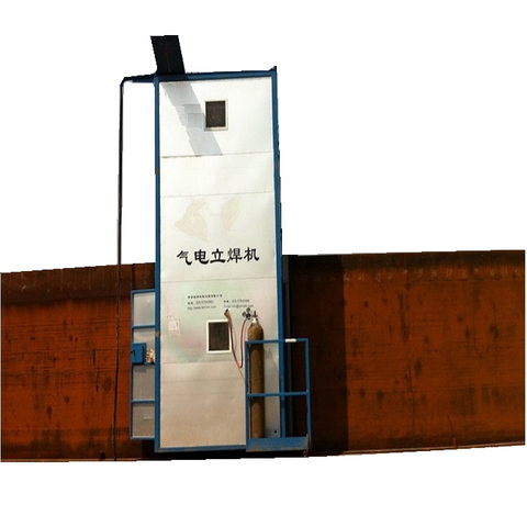 Tukang Las Vertikal Otomatis Stainless Steel Profesional untuk Konstruksi Tangki Minyak