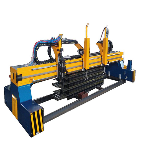 Gantry H Beam Plasma Dan Mesin Pemotong Api Besar dengan Struktur Stabil Dan Strip Oxy-fuel